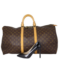 Louis Vuitton Keepall 55 Monogram Shoe