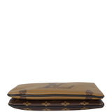 Louis Vuitton Pochette Double Zip Monogram Giant Reverse Base