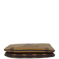 Louis Vuitton Pochette Double Zip Monogram Giant Reverse Base