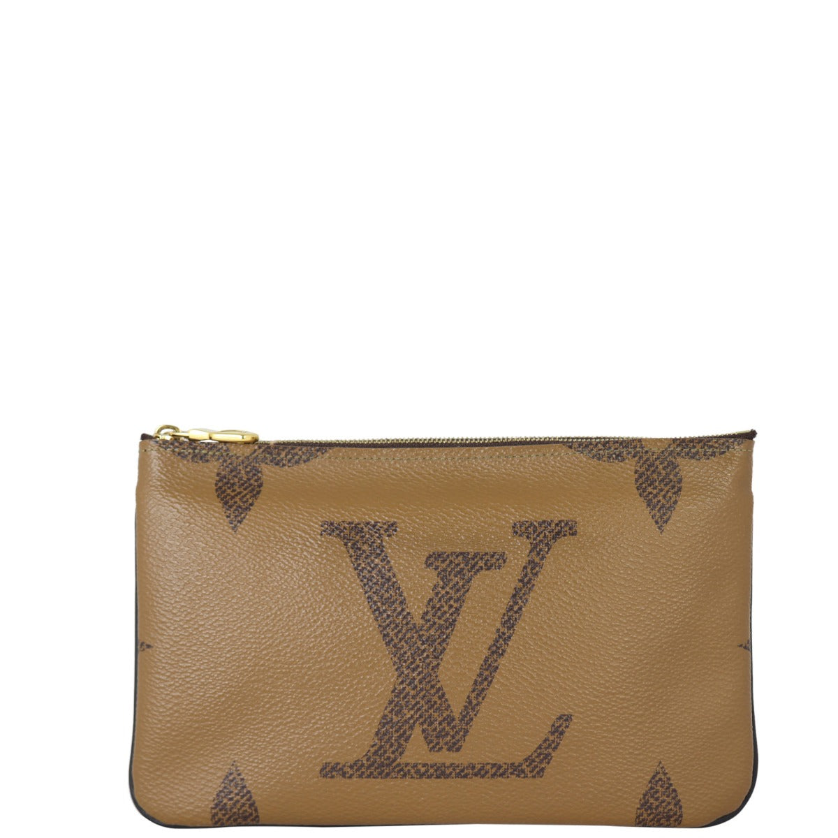 Louis Vuitton Pochette Double Zip Monogram Giant Reverse Front