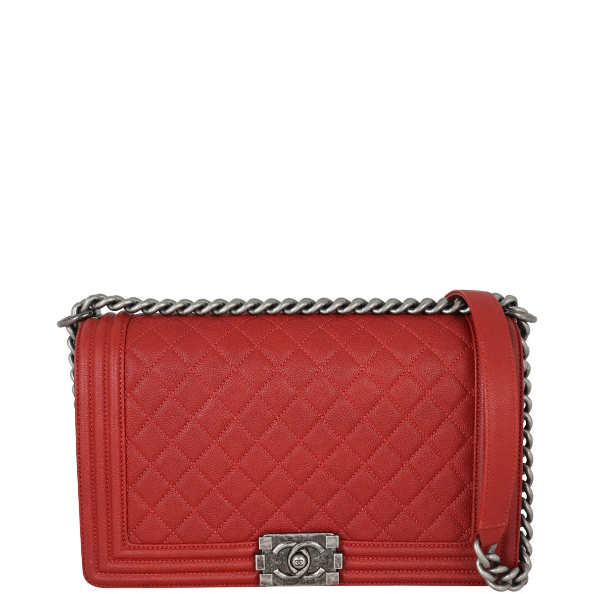 Chanel Boy New Medium Front With Strap