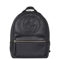 Gucci Soho Leather Chain Backpack Front