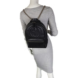 Gucci Soho Leather Chain Backpack Mannequin