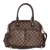 Louis Vuitton Trevi PM Damier Ebene Front With Strap