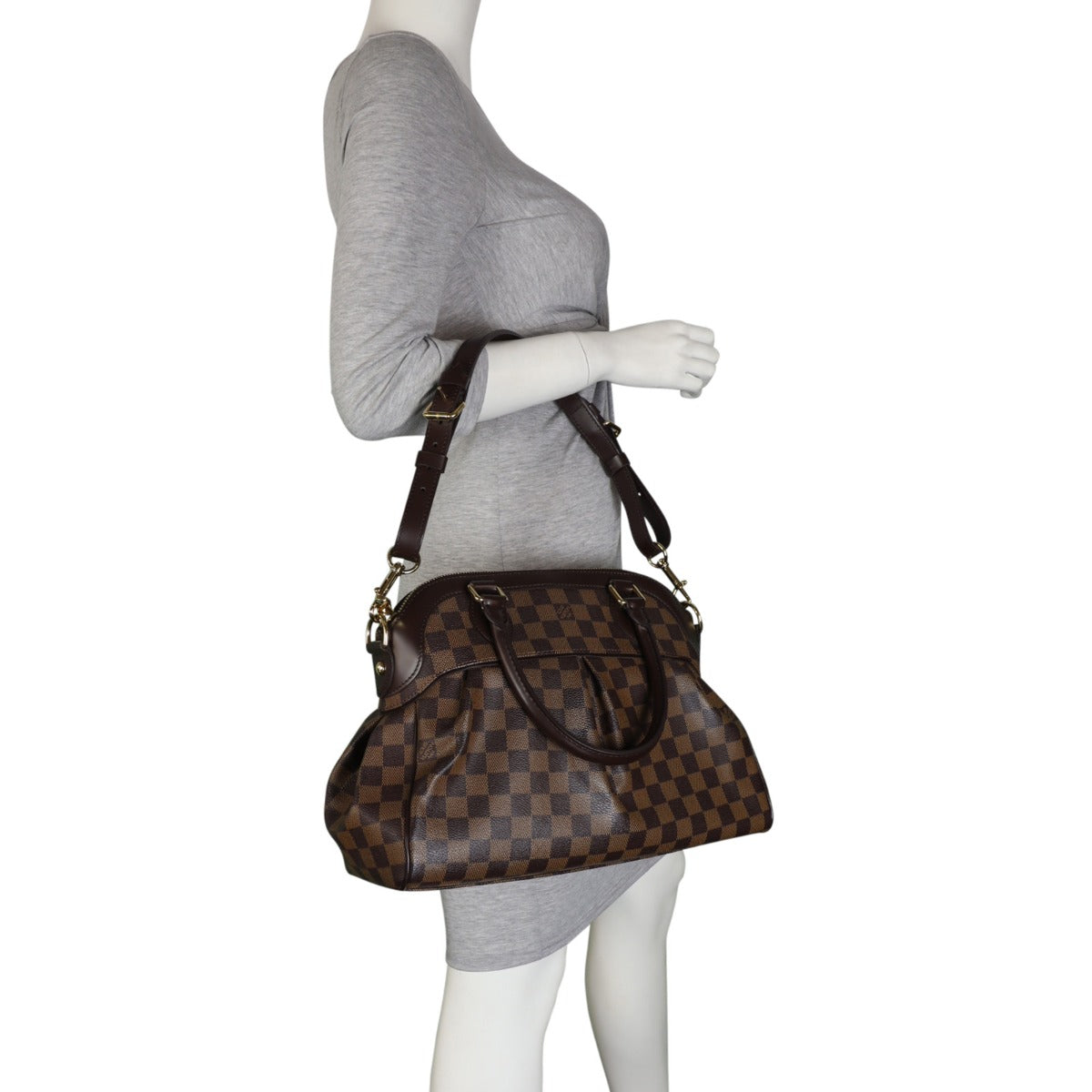 Louis Vuitton Trevi PM Damier Ebene Mannequin