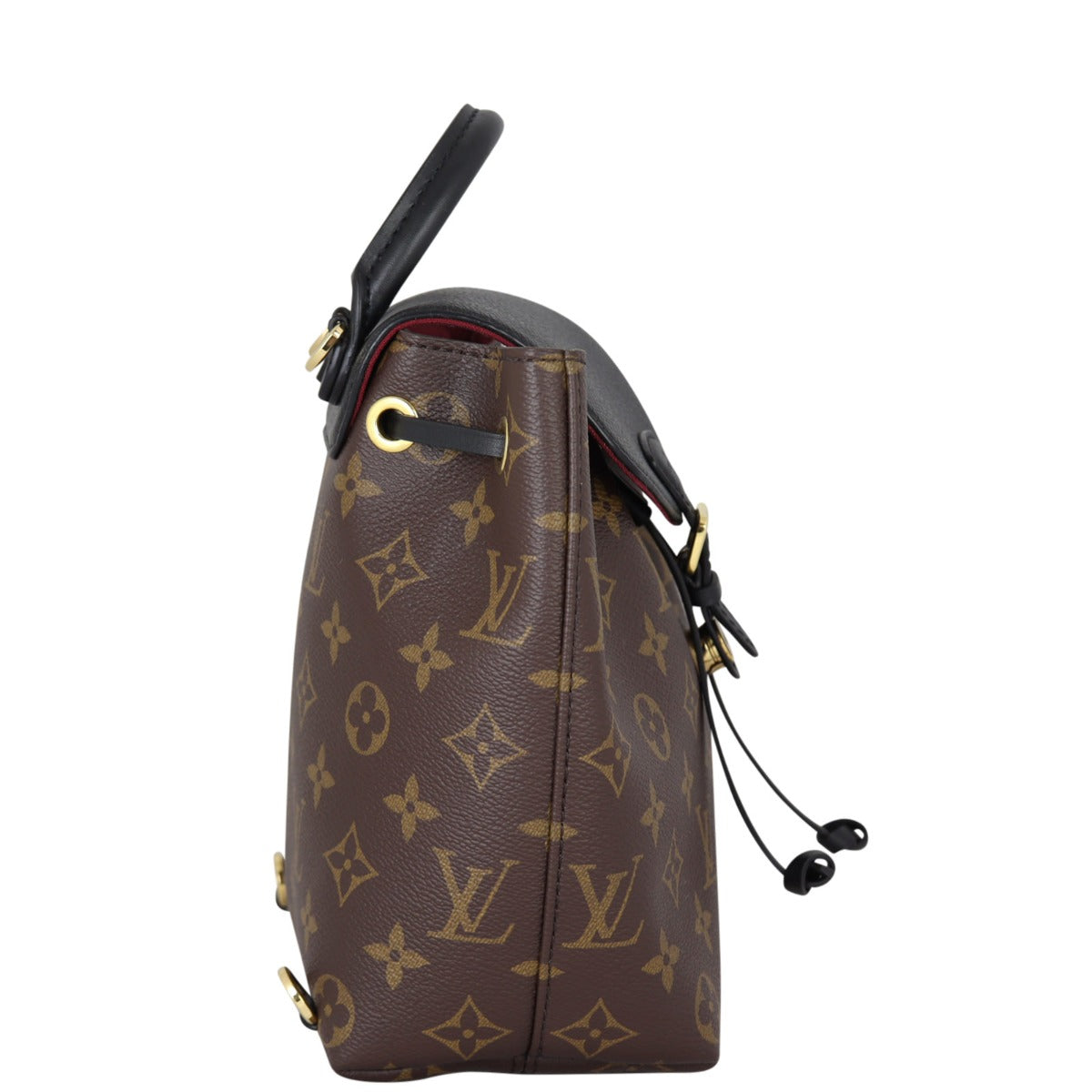 Louis Vuitton Montsouris BB Backpack Monogram Noir Side