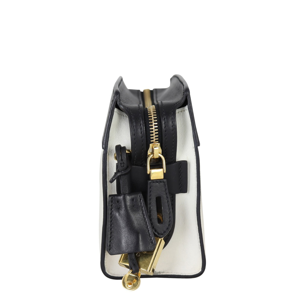 Prada Saffiano City Calf Esplanade Crossbody Side