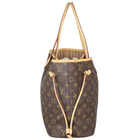 Louis Vuitton Neverfull MM Monogram Side