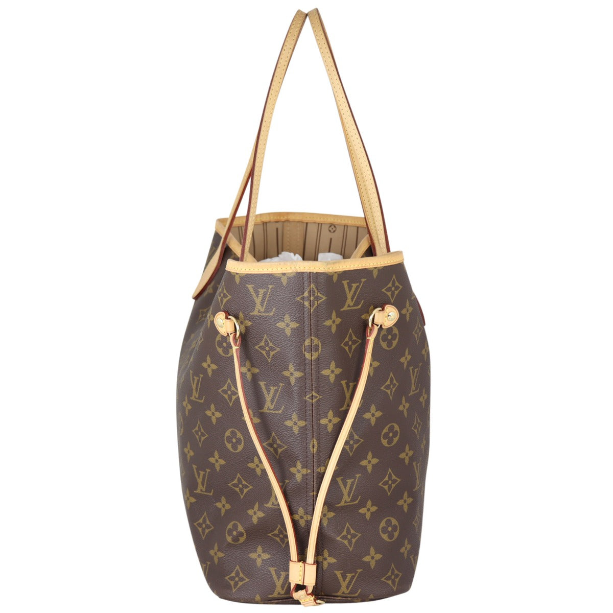 Louis Vuitton Neverfull MM Monogram Side