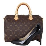Louis Vuitton Speedy 30 Bandouliere Monogram Shoe
