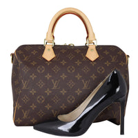 Louis Vuitton Speedy 30 Bandouliere Monogram Shoe