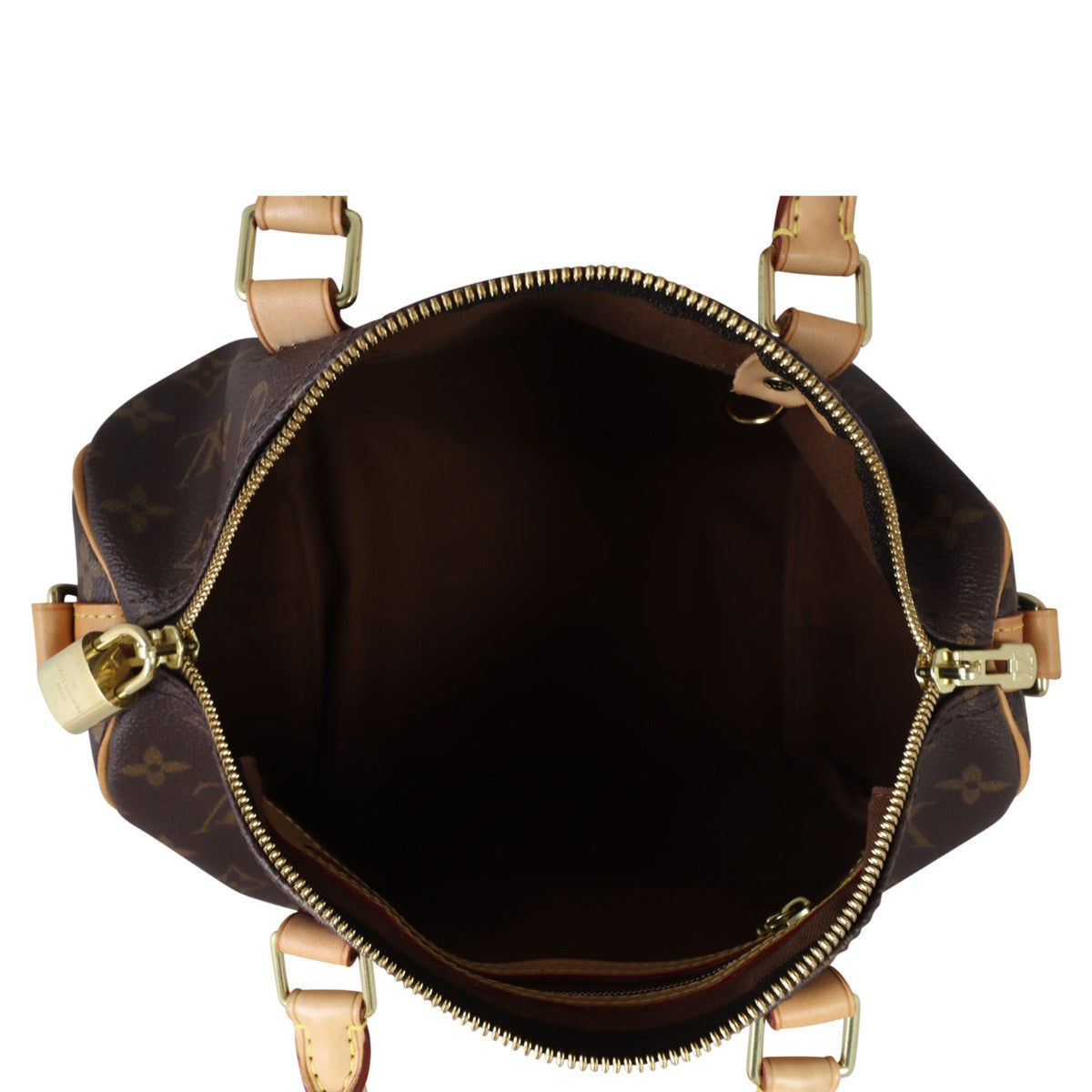 Louis Vuitton Speedy 30 Bandouliere Monogram Whole Interior