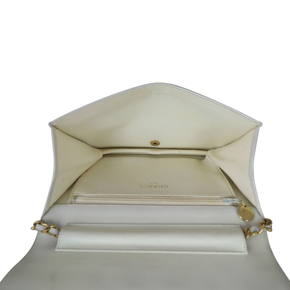 Chanel CC Full Flap Bag Small Whole Interior