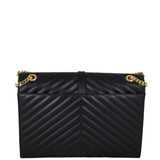 Saint Laurent Matelasse Envelope Large Bag Back