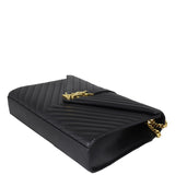 Saint Laurent Matelasse Envelope Large Bag Corner Distance