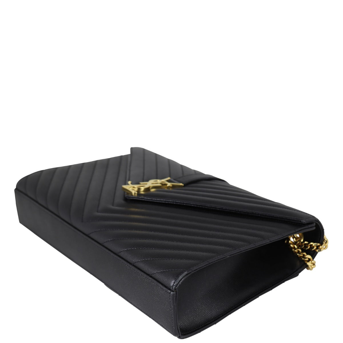 Saint Laurent Matelasse Envelope Large Bag Corner Distance