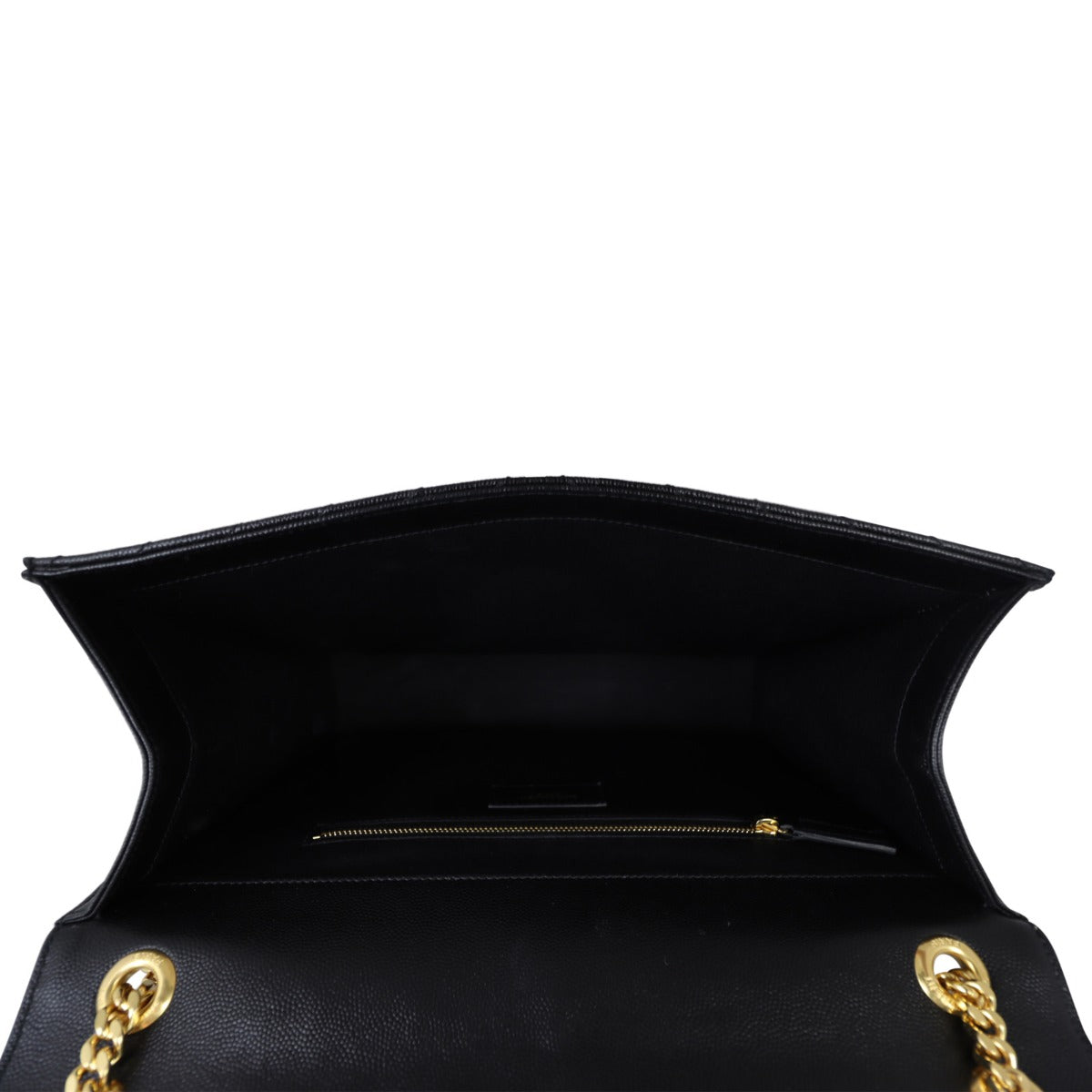 Saint Laurent Matelasse Envelope Large Bag Whole Interior