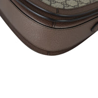 Gucci Ophidia GG Supreme Small Flap Bag Corner Closeup