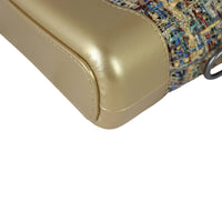 Chanel Gabrielle Tweed Hobo Small Corner Closeup