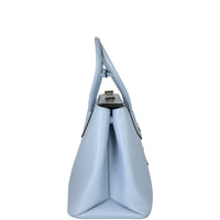 Prada Saffiano Cuir Twist Lock Tote Side