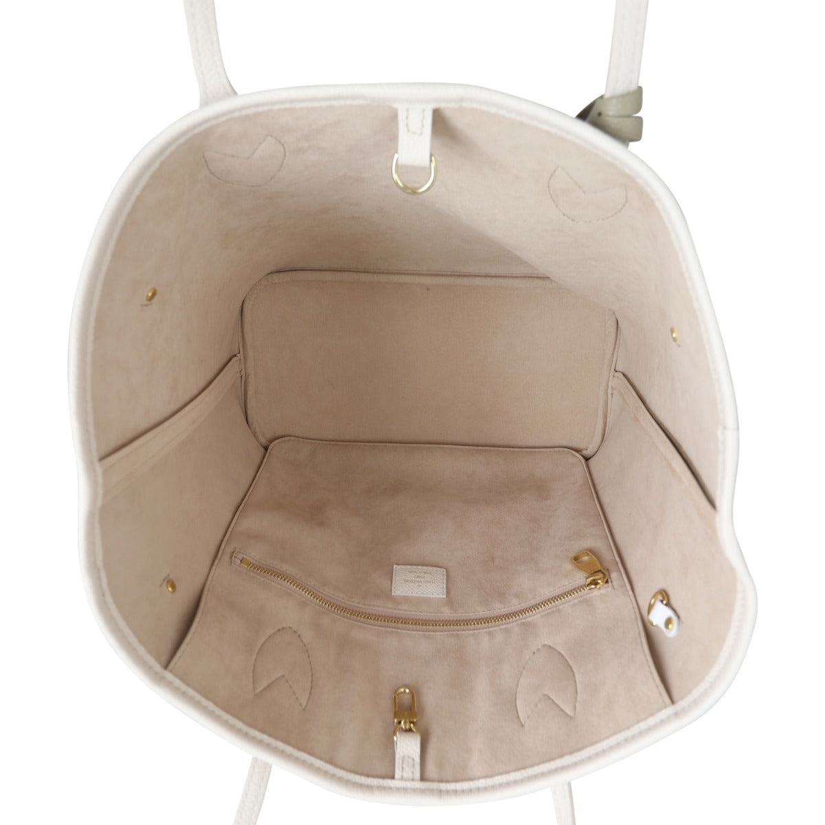 Louis Vuitton Neverfull MM Monogram Spring in the City Whole Interior