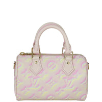 Louis Vuitton Nano Speedy Monogram Empreinte Stardust Front