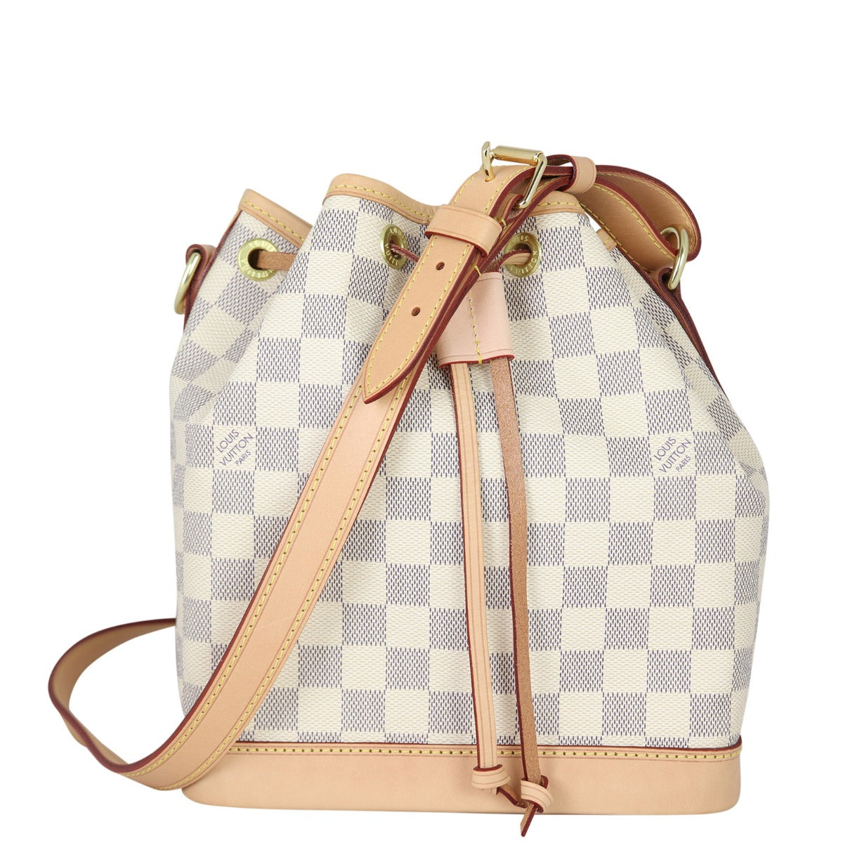 Louis Vuitton Noe BB Damier Azur Front With Strap