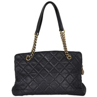 Chanel CC Crown Tote Medium Back