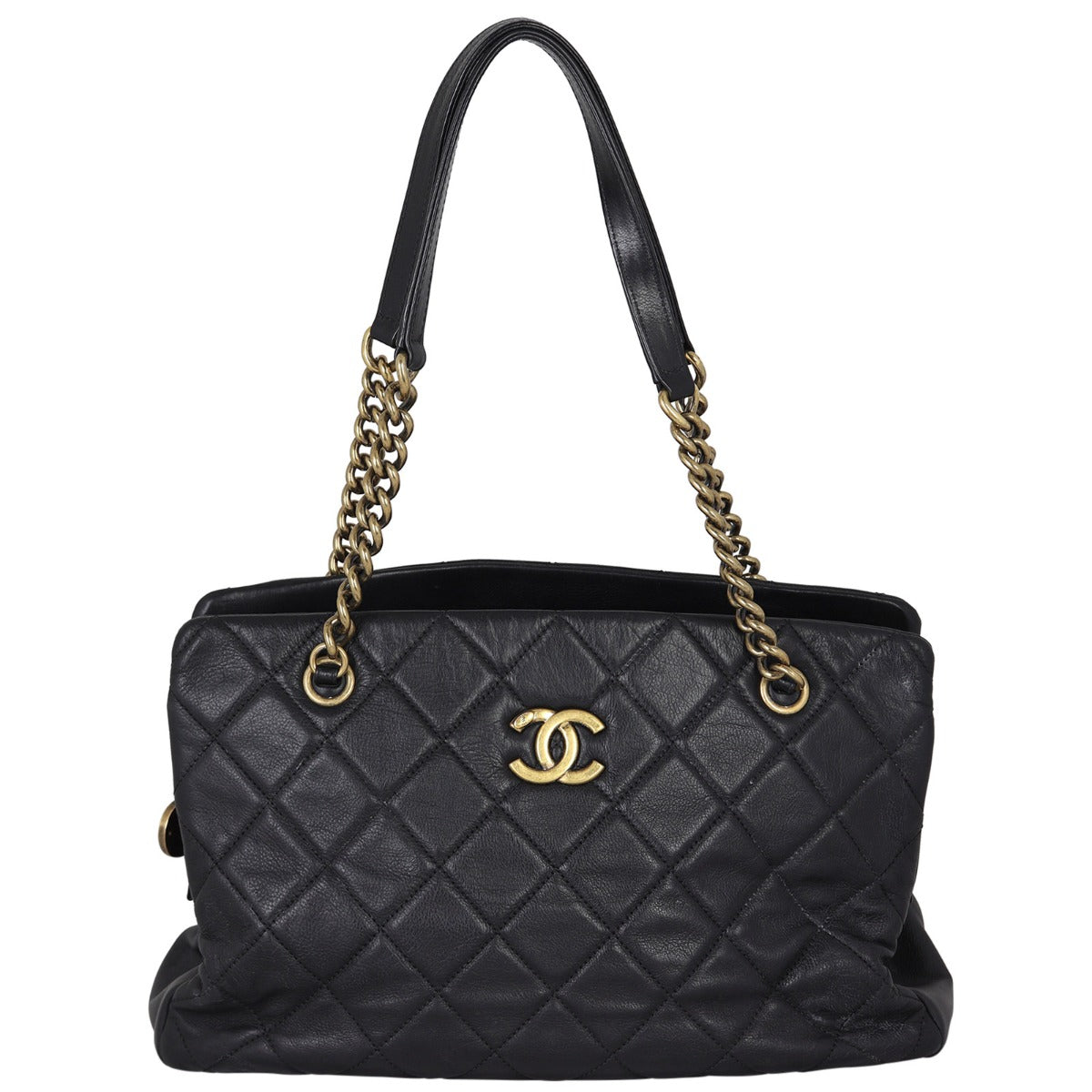 Chanel CC Crown Tote Medium Front