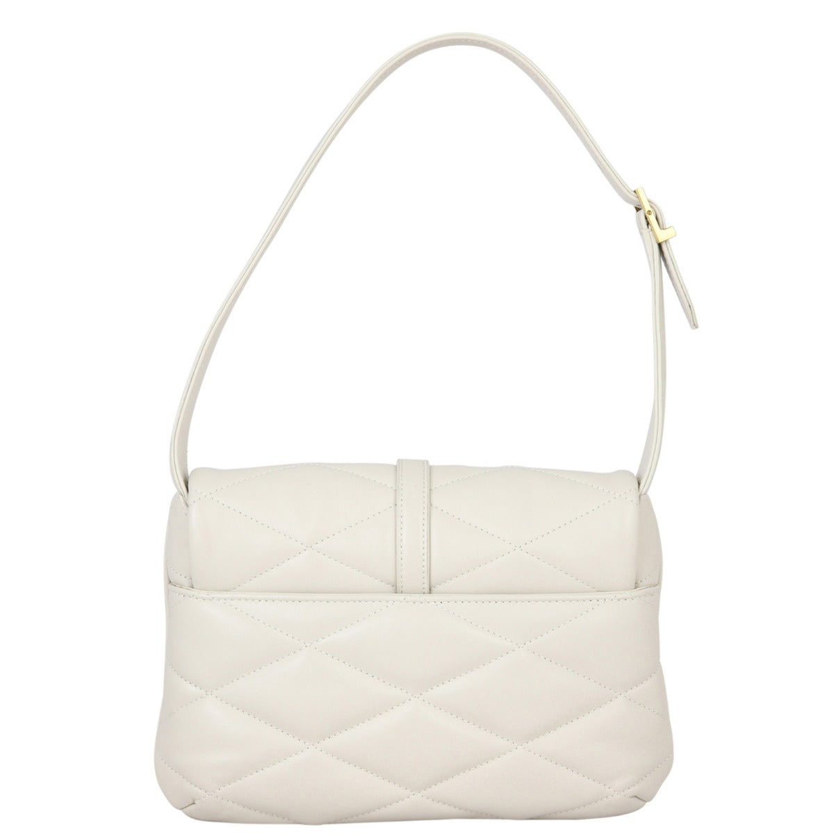 Saint Laurent Le 57 Quilted Lambskin Shoulder Bag Back