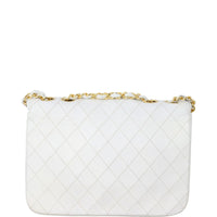 Chanel Vintage Half Moon Single Flap Bag