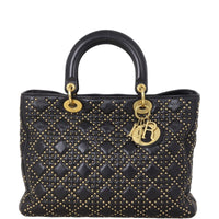 Dior Lady Dior Soft Large Studded