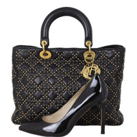 Dior Lady Dior Soft Large Studded