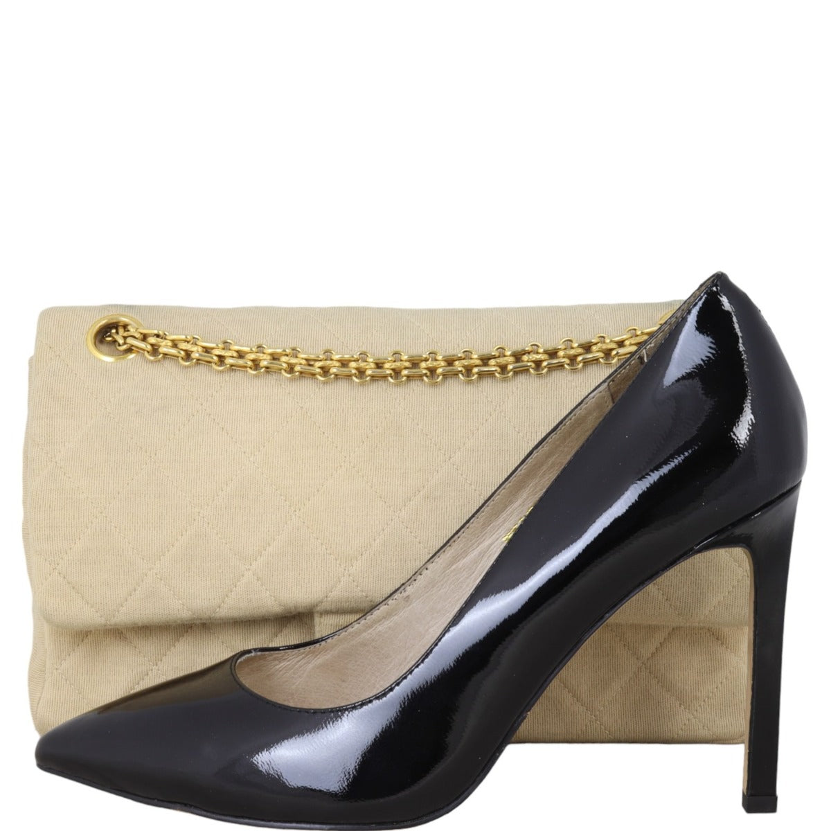 Chanel Classic Double Flap Jersey Medium