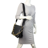 Louis Vuitton Coussin MM Monogram Embossed Lambskin