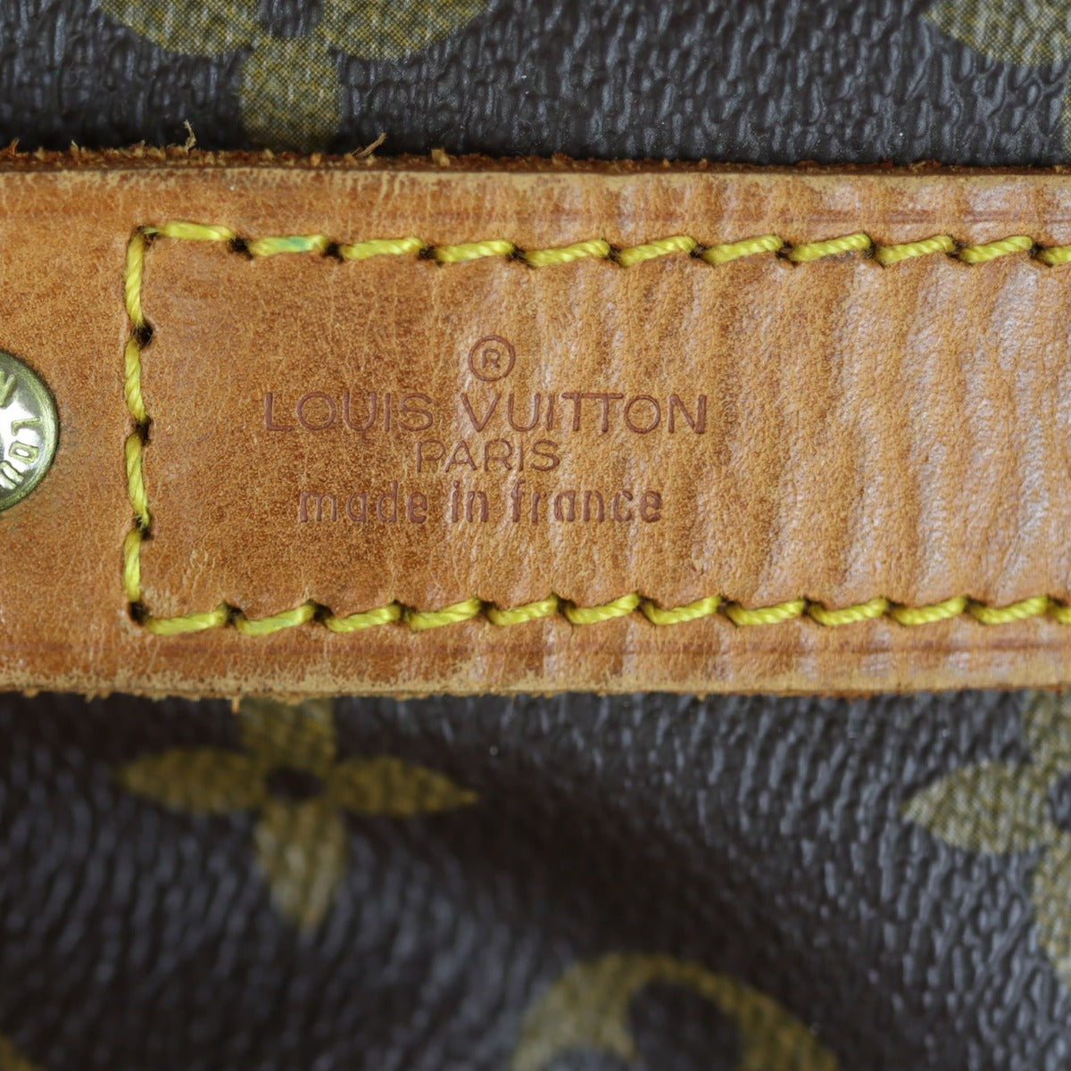 Louis Vuitton Keepall 55 Bandouliere Monogram Stamp
