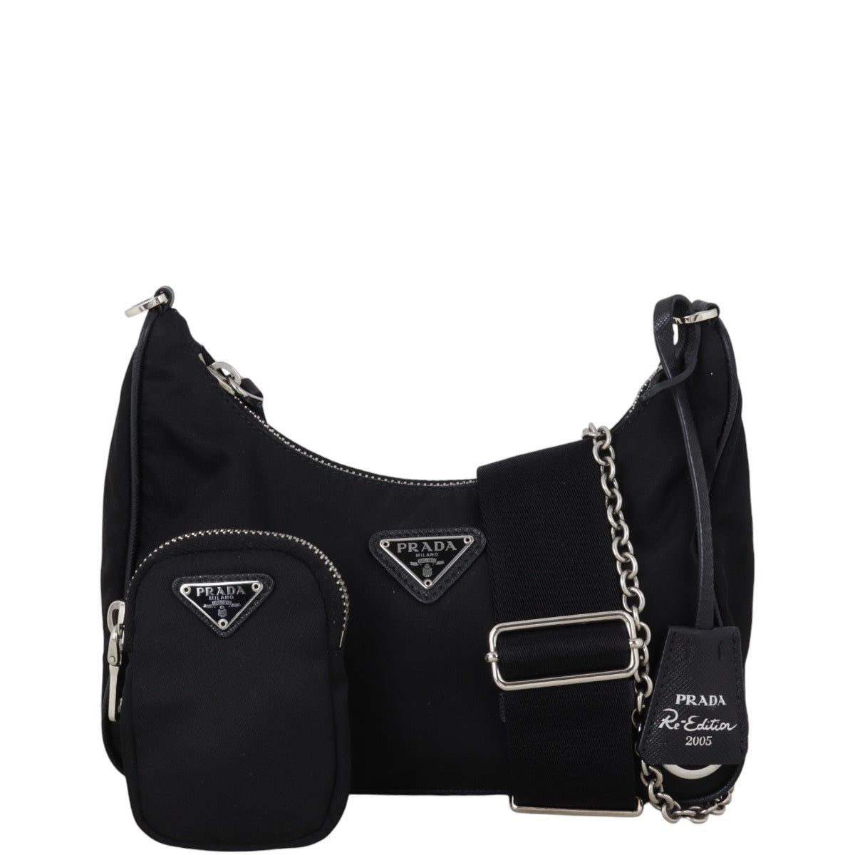 Prada Re-Edition 2005 Tessuto Shoulder Bag