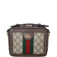Gucci Ophidia GG Supreme Mini Top Handle Shoulder Bag