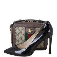 Gucci Ophidia GG Supreme Mini Top Handle Shoulder Bag