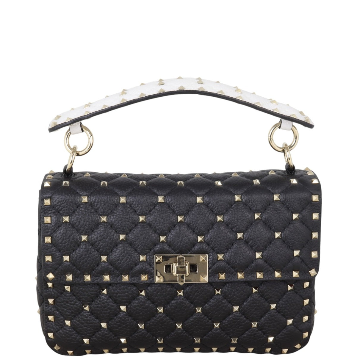 Valentino Rockstud Spike Expandable Shoulder Bag
