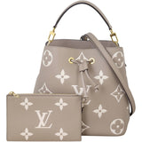 Louis Vuitton NeoNoe MM Monogram Empreinte Giant Bicolour