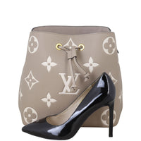 Louis Vuitton NeoNoe MM Monogram Empreinte Giant Bicolour