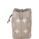 Louis Vuitton NeoNoe MM Monogram Empreinte Giant Bicolour