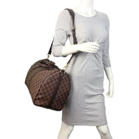 Louis Vuitton Keepall 45 Bandouliere Damier Ebene
