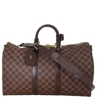 Louis Vuitton Keepall 45 Bandouliere Damier Ebene