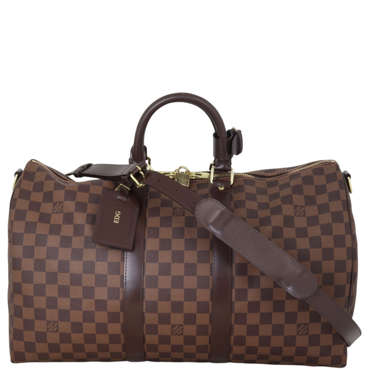Louis Vuitton Keepall 45 Bandouliere Damier Ebene
