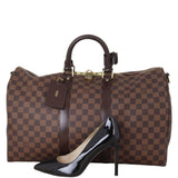 Louis Vuitton Keepall 45 Bandouliere Damier Ebene