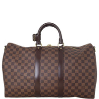 Louis Vuitton Keepall 45 Bandouliere Damier Ebene