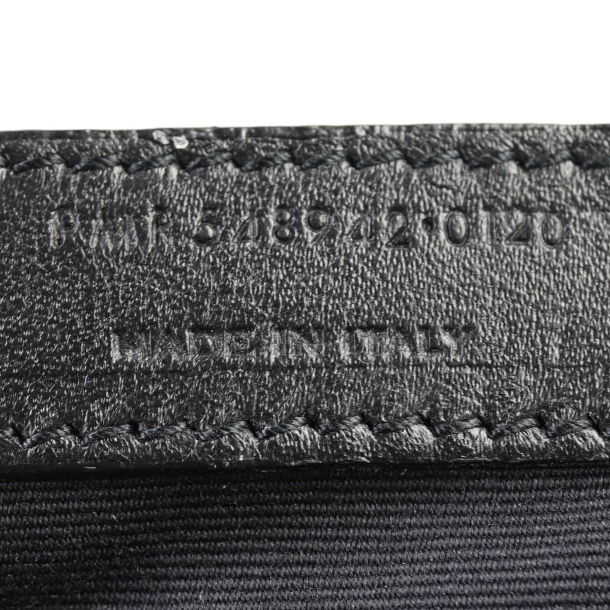 Saint Laurent Niki Medium Croc Embossed