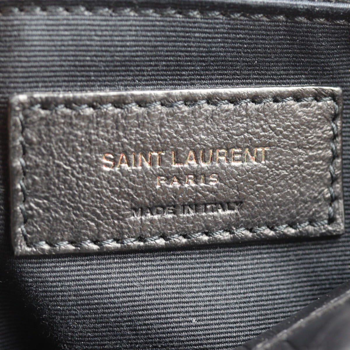 Saint Laurent Niki Medium Croc Embossed